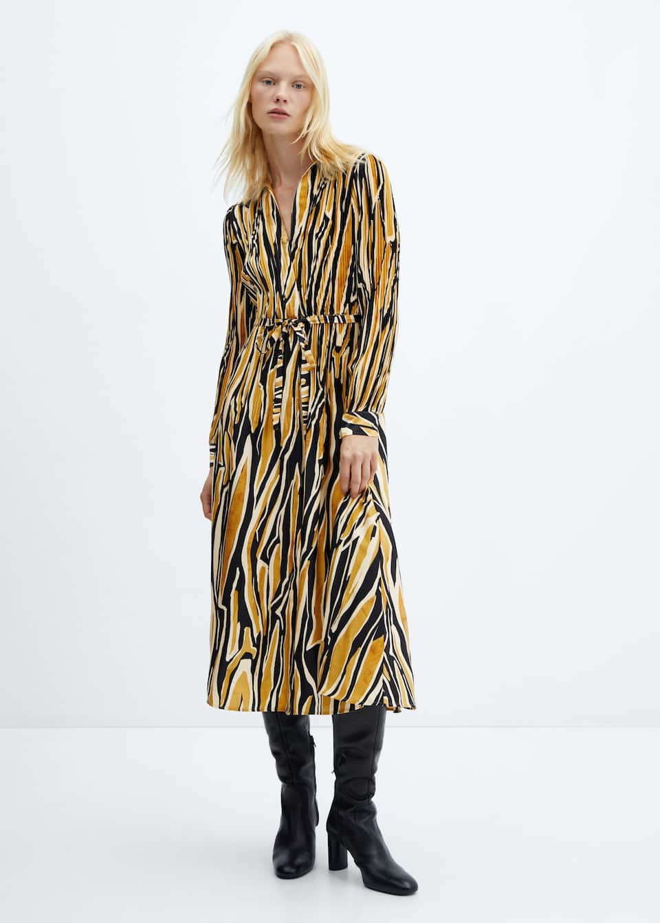 Printed shirt dress - Laurel Morgan