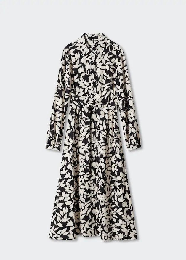 Printed shirt dress - Laurel Morgan