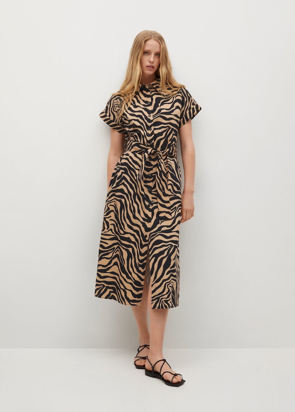 Printed shirt dress - Laurel Morgan