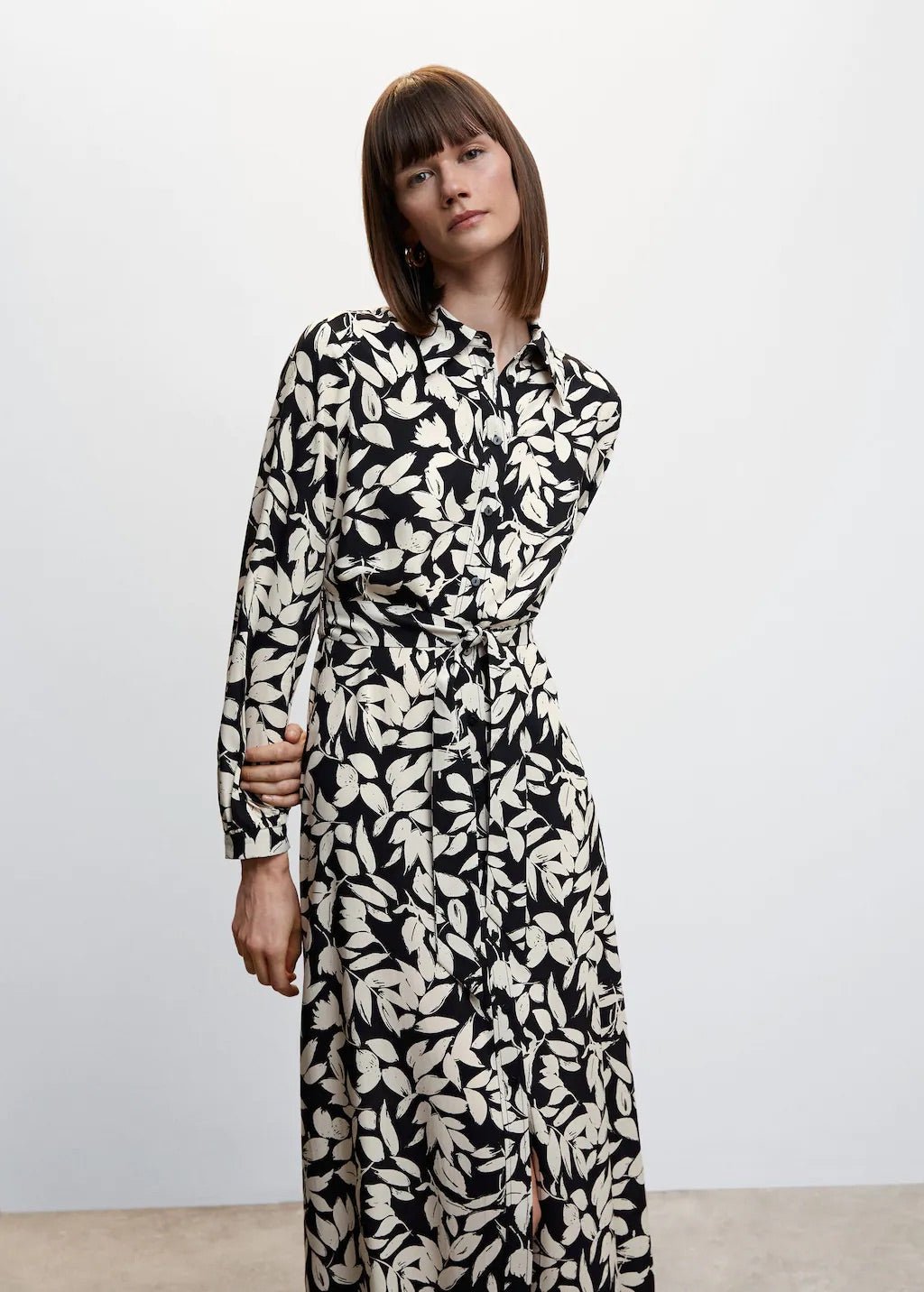 Printed shirt dress - Laurel Morgan