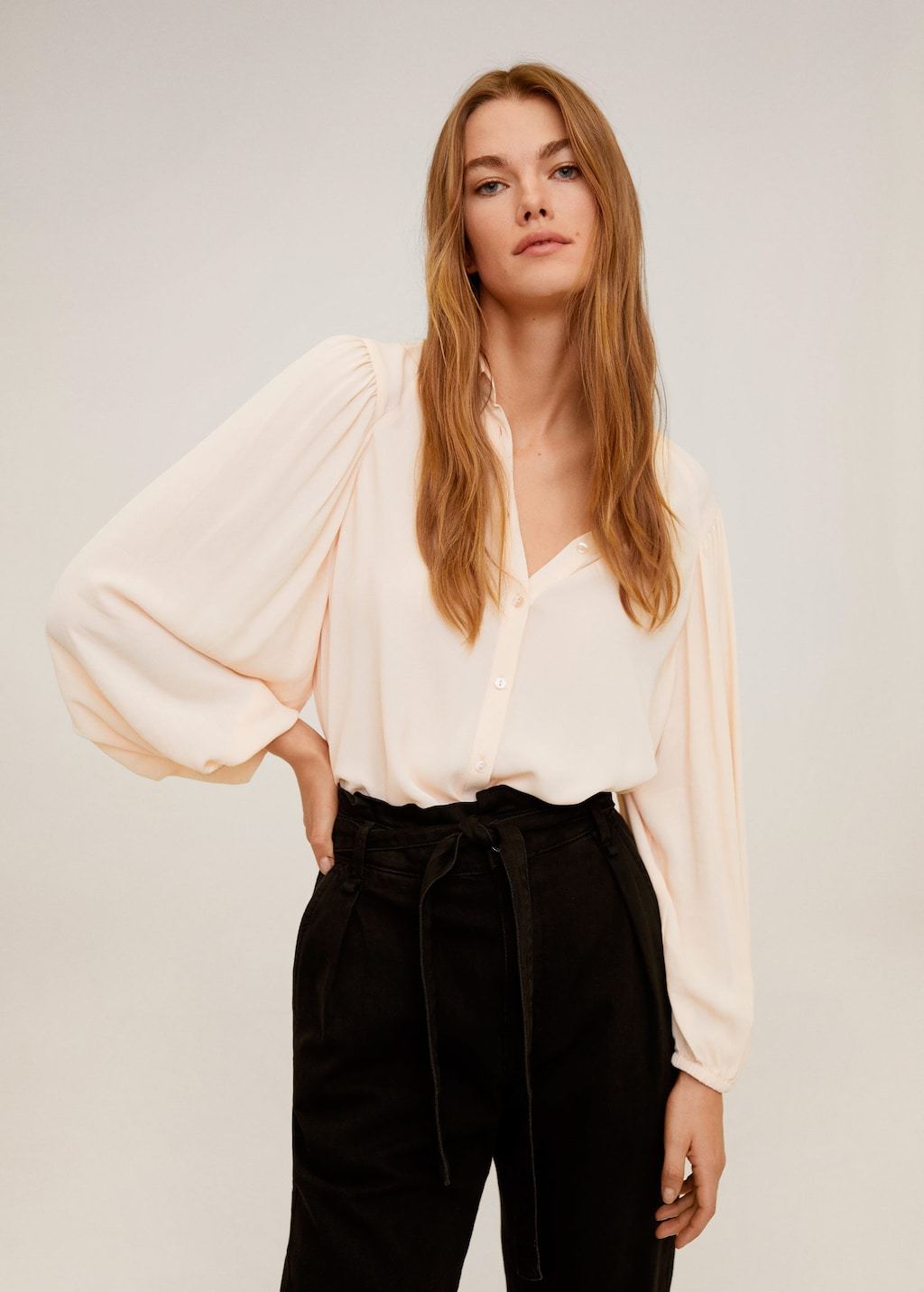 Puff sleeves blouse - Laurel Morgan