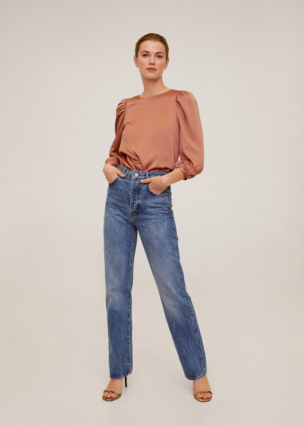 Puff sleeves blouse - Laurel Morgan