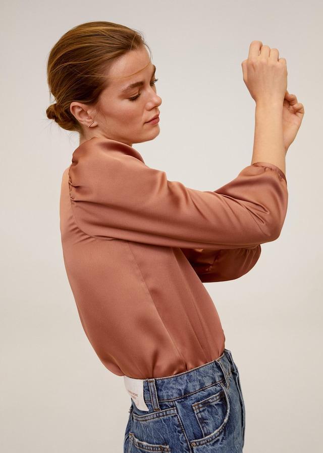 Puff sleeves blouse - Laurel Morgan