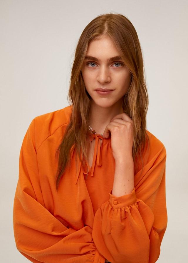 Puff sleeves blouse - Laurel Morgan