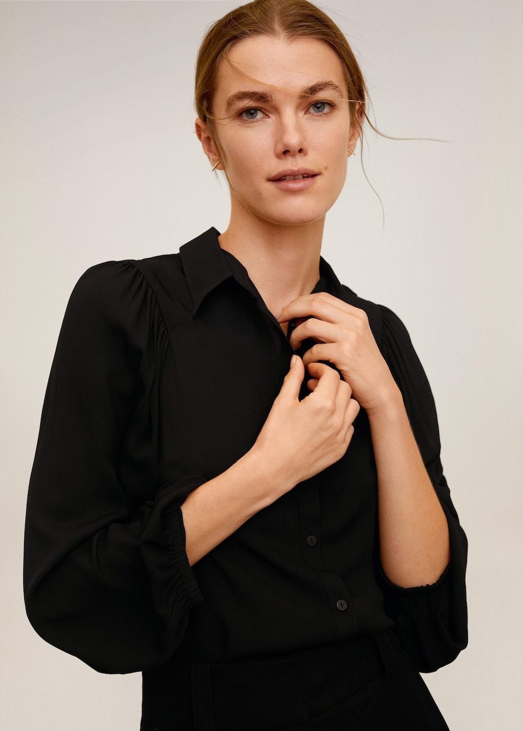 Puff sleeves blouse - Laurel Morgan