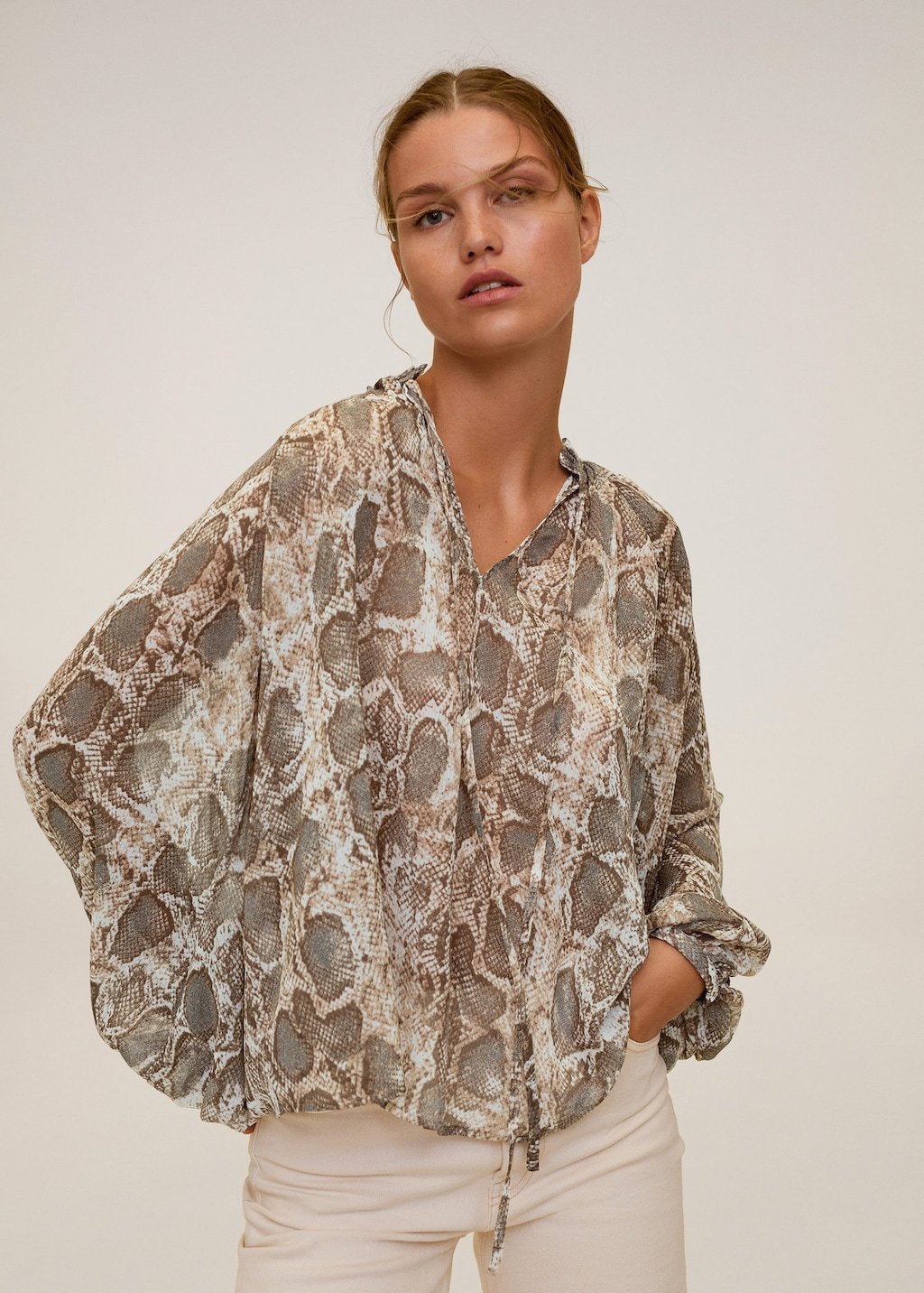 Puffed sleeves blouse - Laurel Morgan