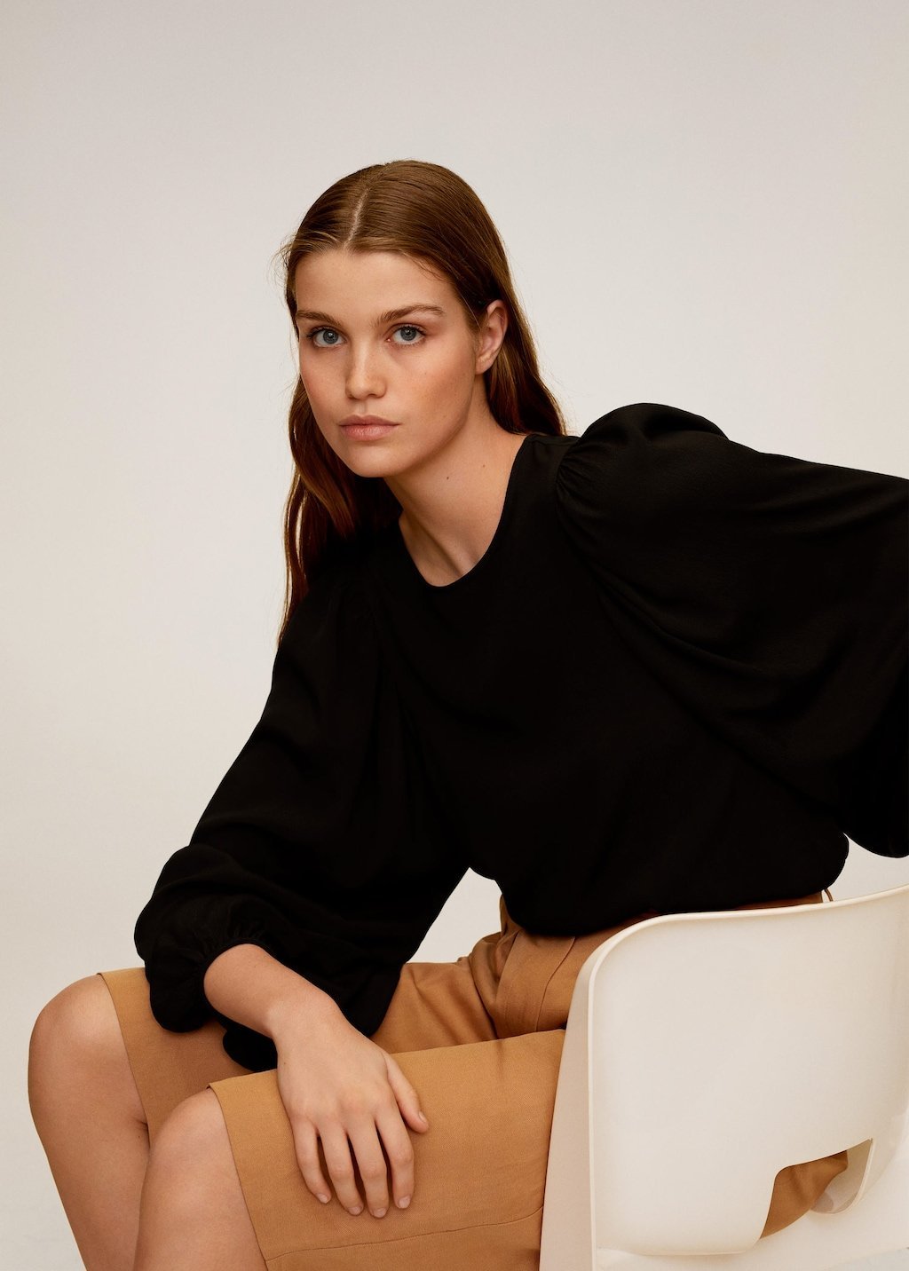 Puffed sleeves blouse - Laurel Morgan