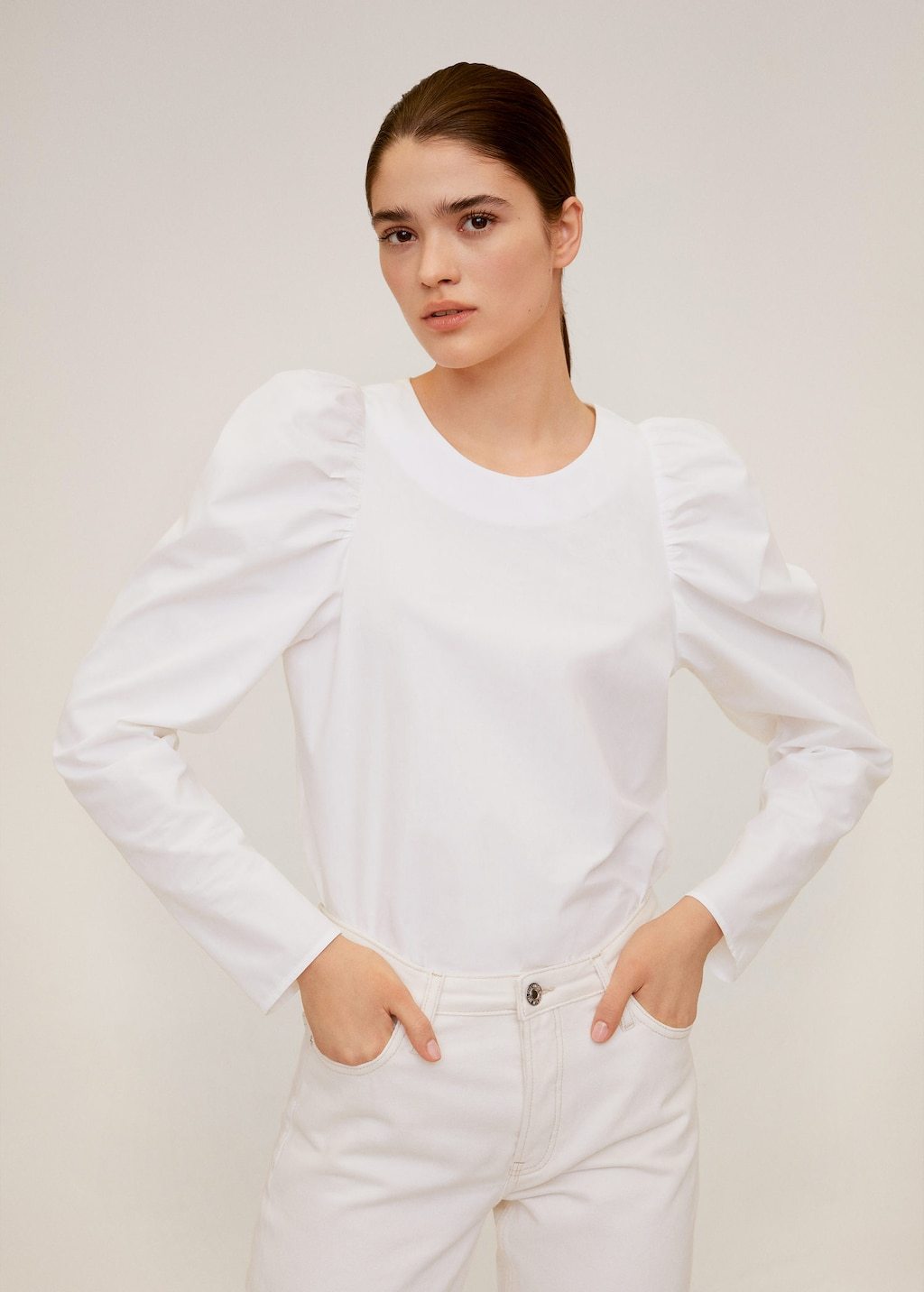 Puffed sleeves blouse - Laurel Morgan