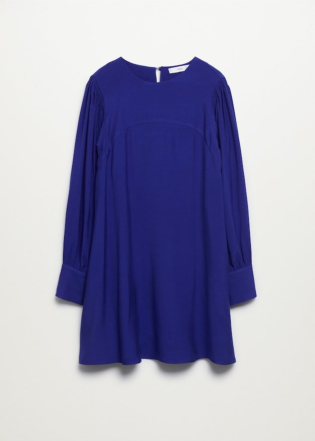 Puffed sleeves dress - Laurel Morgan