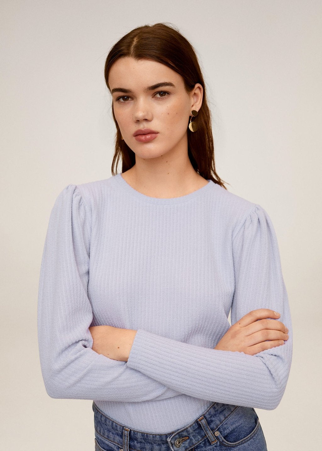 Puffed sleeves T-shirt - Laurel Morgan