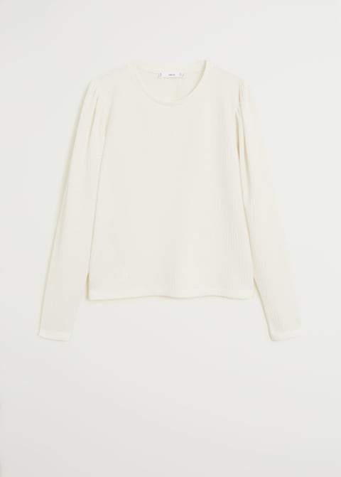 Puffed sleeves T-shirt - Laurel Morgan