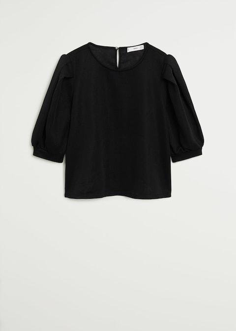 Puffed sleeves T-shirt - Laurel Morgan