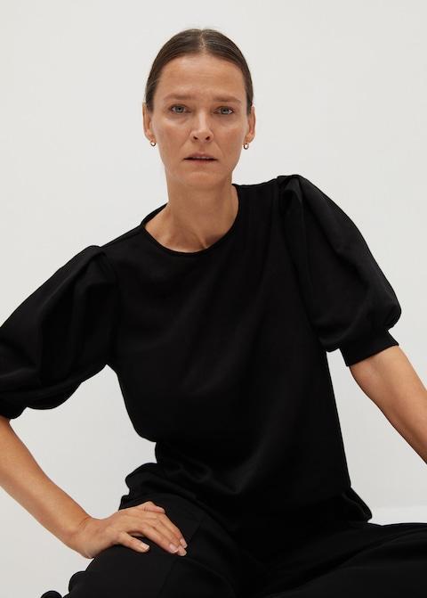 Puffed sleeves T-shirt - Laurel Morgan