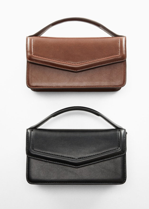 Rectangular bag with flap - Laurel Morgan