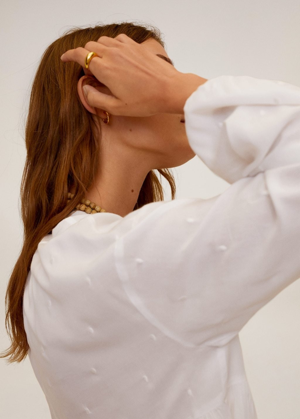 Relief details blouse - Laurel Morgan