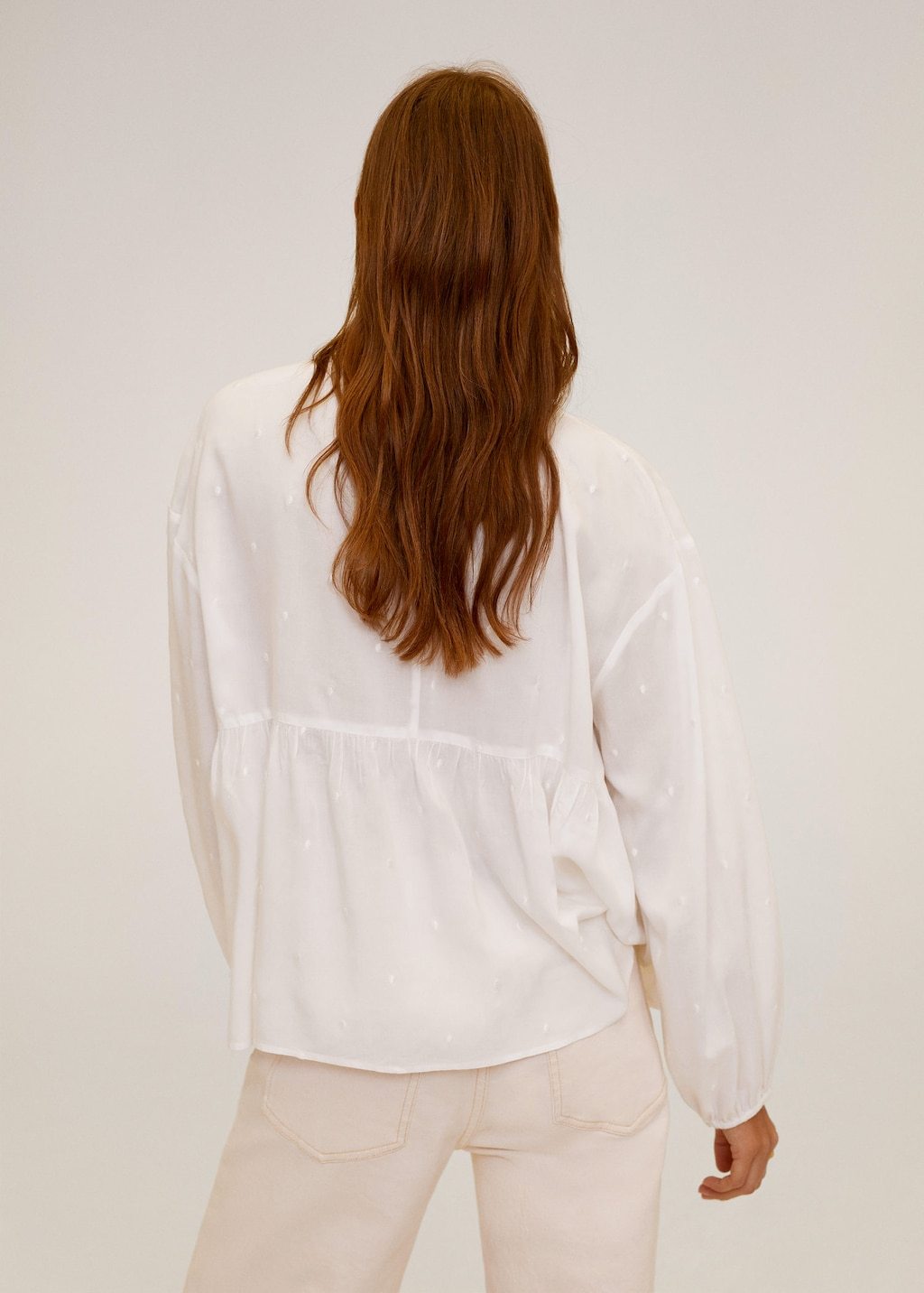 Relief details blouse - Laurel Morgan