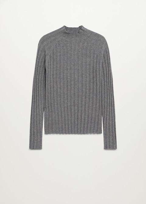 Ribbed fine-knit sweater - Laurel Morgan