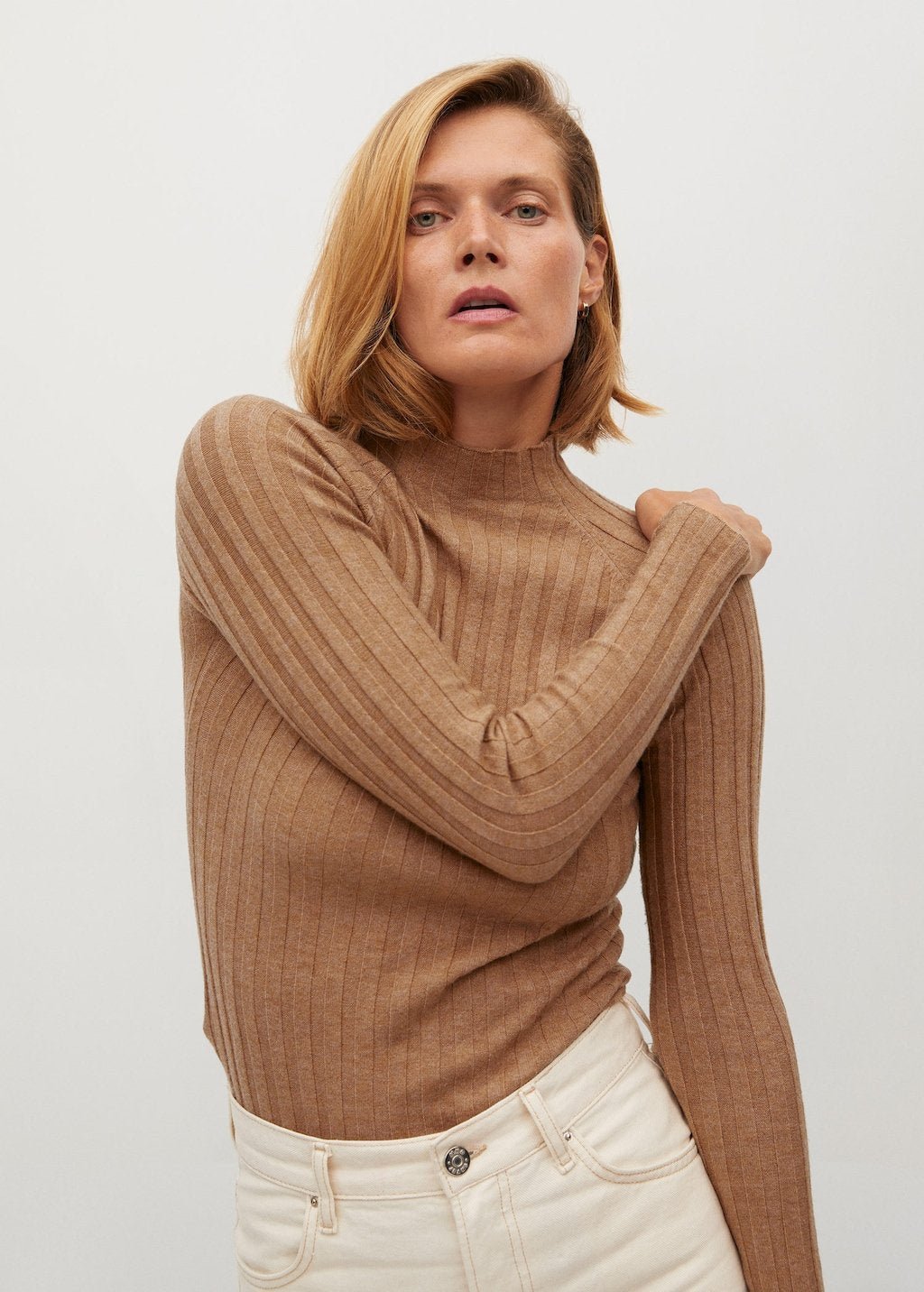 Ribbed fine-knit sweater - Laurel Morgan