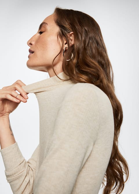 Ribbed long-sleeved t-shirt - Laurel Morgan