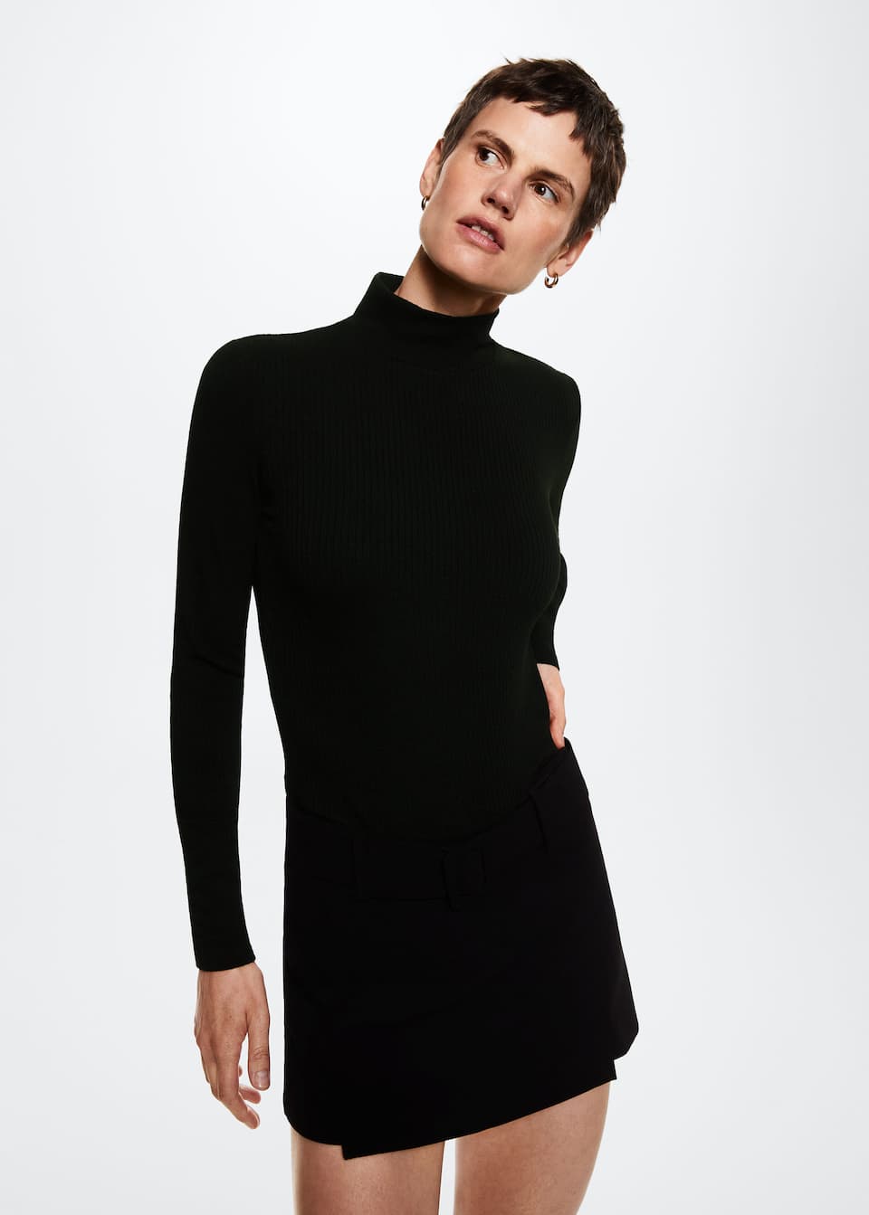 Ribbed long-sleeved t-shirt - Laurel Morgan