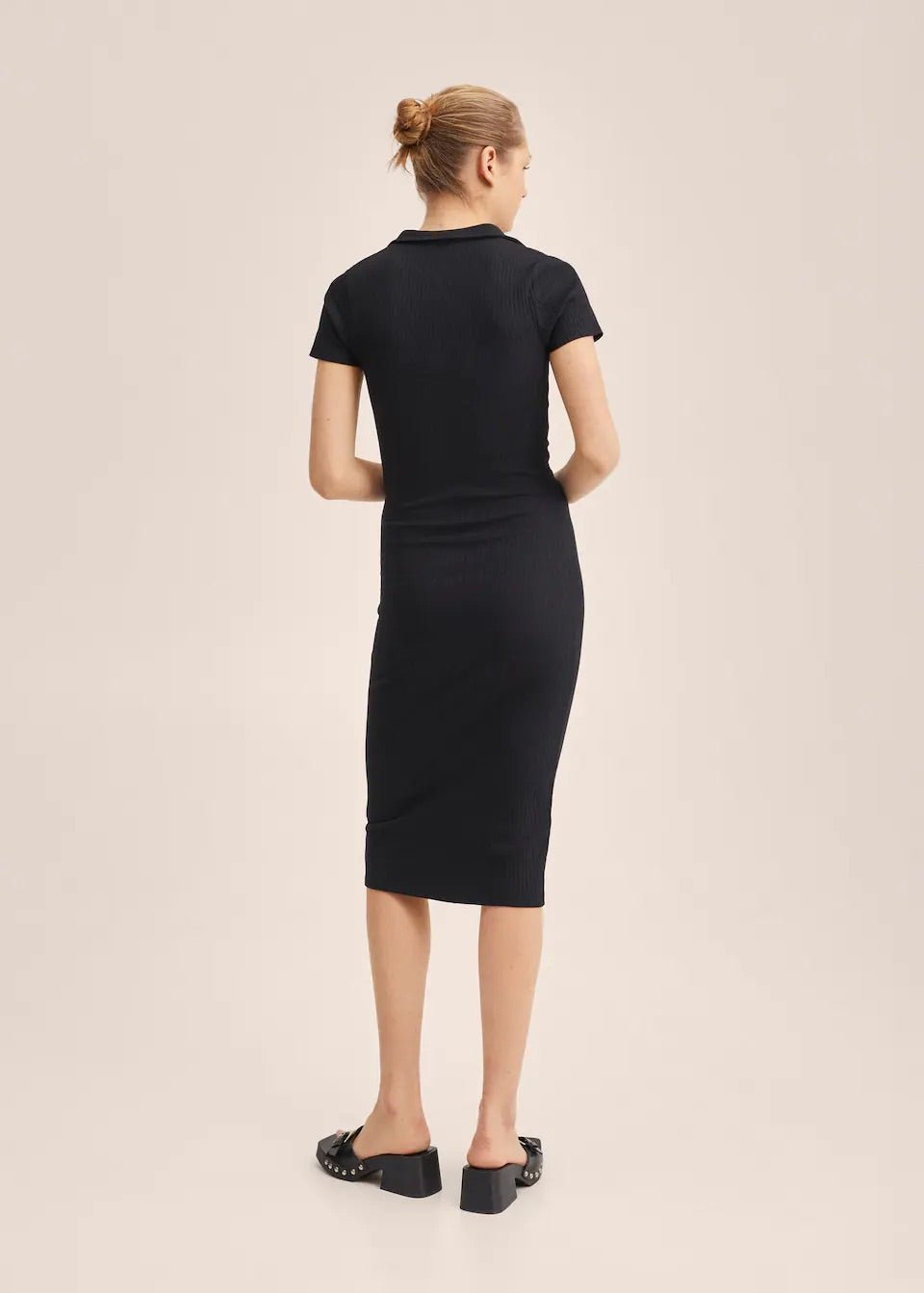 Ribbed midi dress - Laurel Morgan