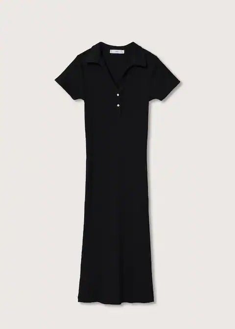 Ribbed midi dress - Laurel Morgan