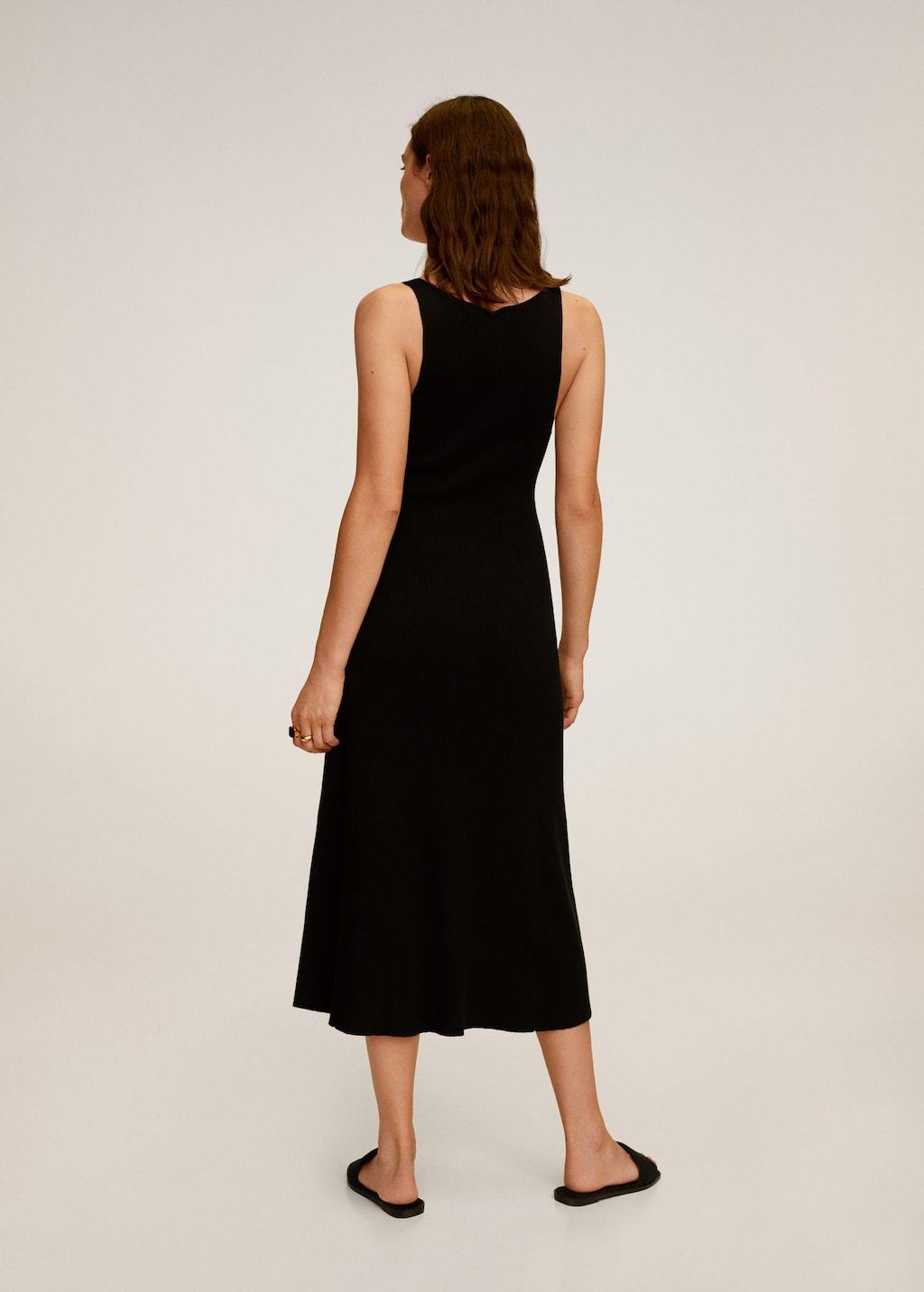 Ribbed midi dress - Laurel Morgan