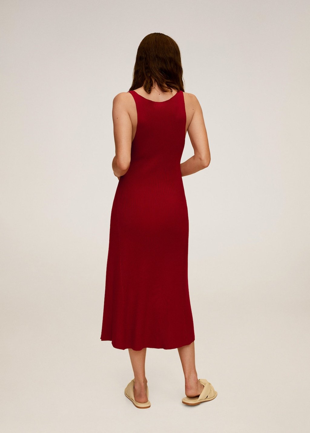 Ribbed midi dress - Laurel Morgan