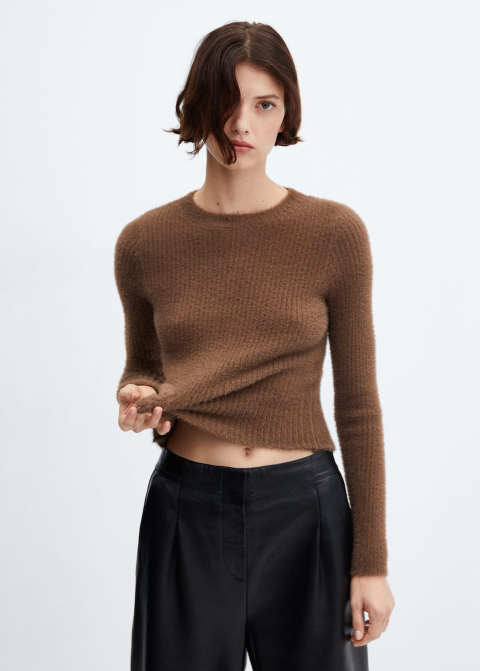 Ribbed soft sweater - Laurel Morgan