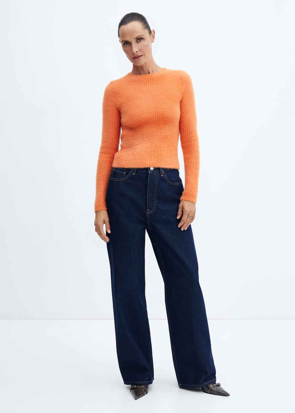 Ribbed soft sweater - Laurel Morgan