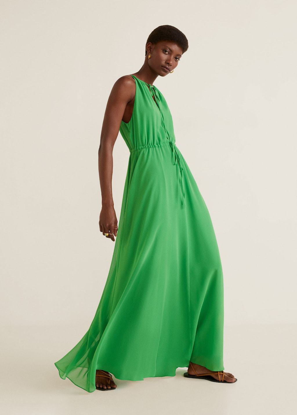 Ribbons long dress - Laurel Morgan