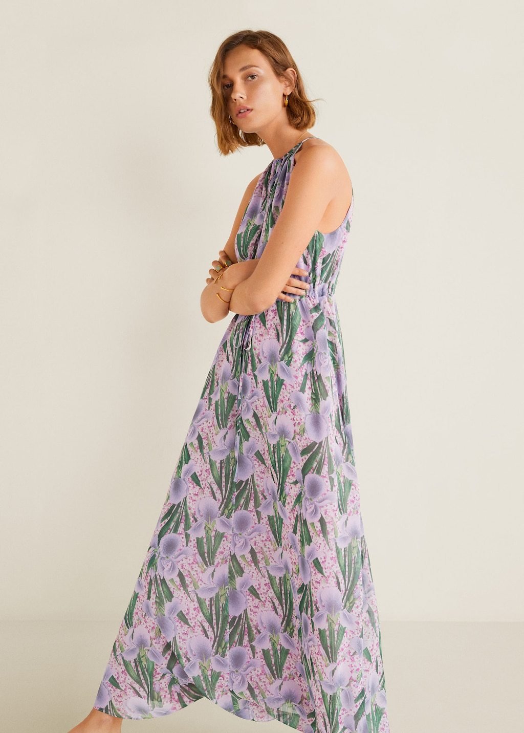 Ribbons long dress - Laurel Morgan