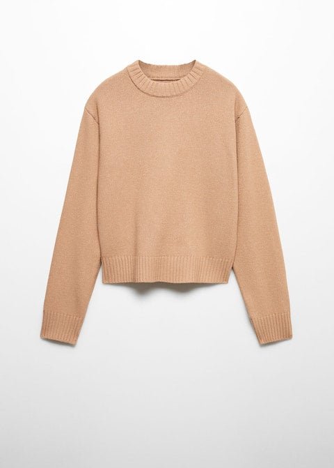 Round-neck knitted sweater - Laurel Morgan