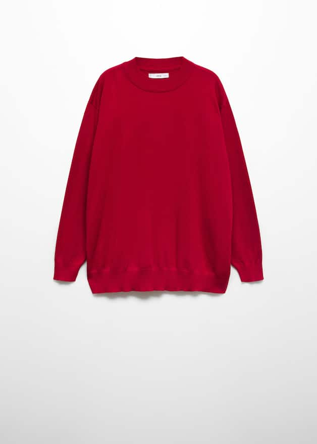 Round-neck knitted sweater - Laurel Morgan