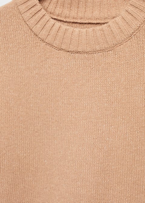 Round-neck knitted sweater - Laurel Morgan