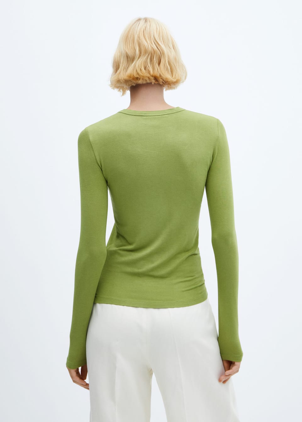 Round-neck long-sleeved t-shirt - Laurel Morgan