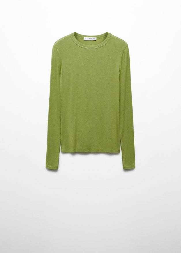 Round-neck long-sleeved t-shirt - Laurel Morgan