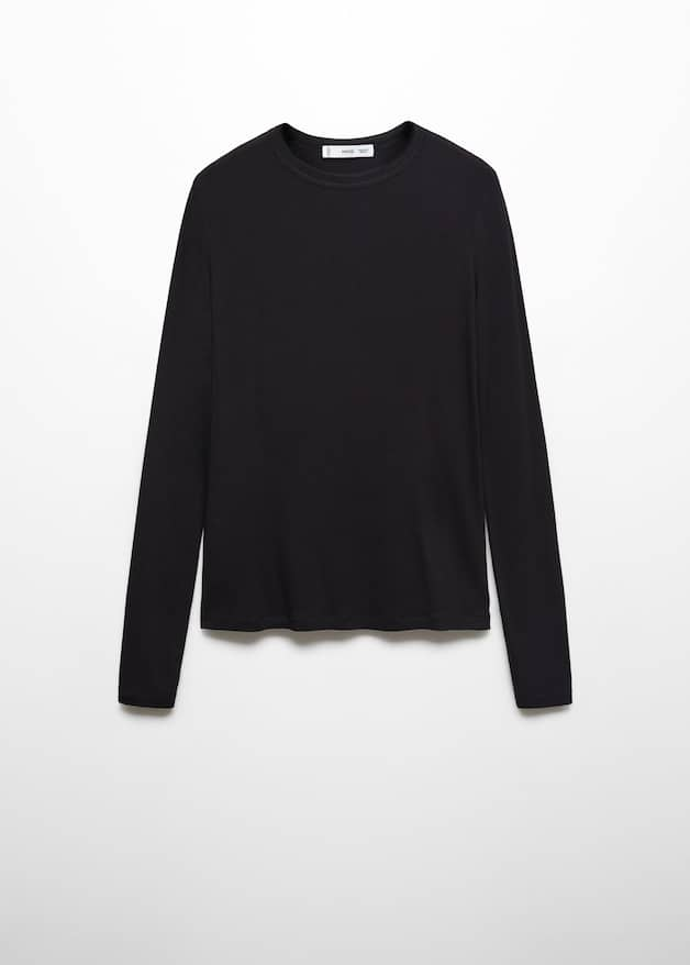 Round-neck long-sleeved t-shirt - Laurel Morgan