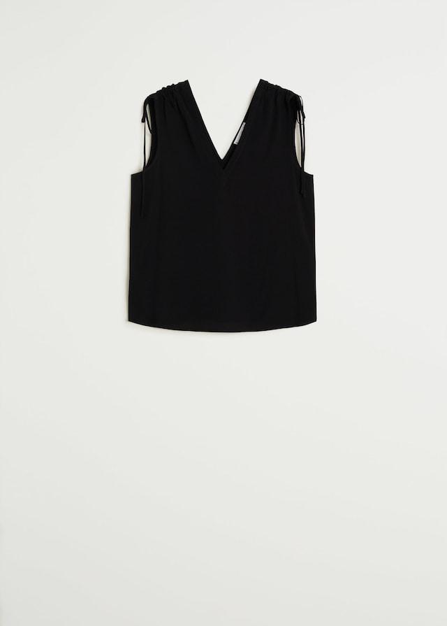 Ruched detail top - Laurel Morgan