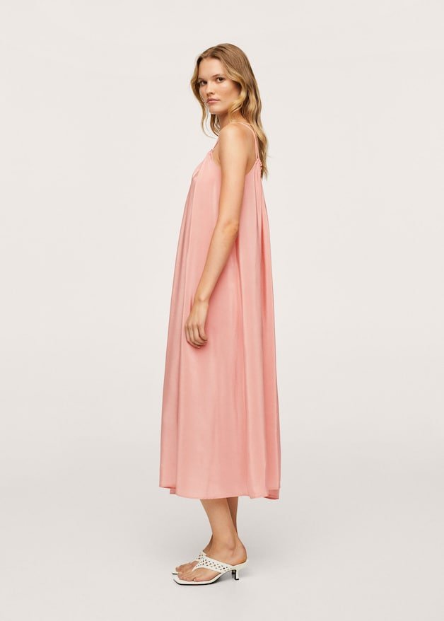 Ruched straps dress - Laurel Morgan