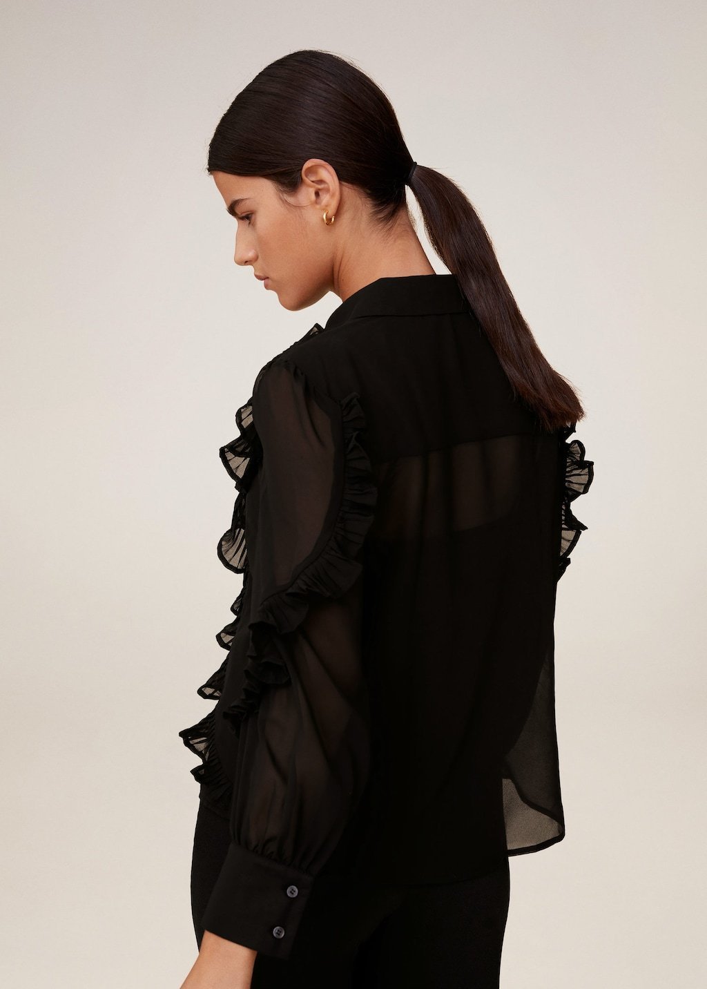 Ruffled blouse - Laurel Morgan