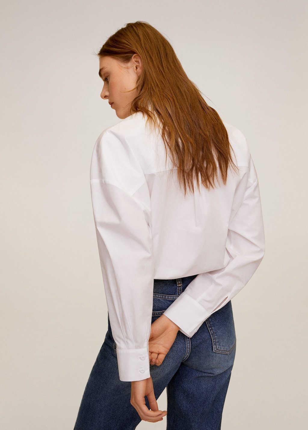 Ruffled cotton shirt - Laurel Morgan