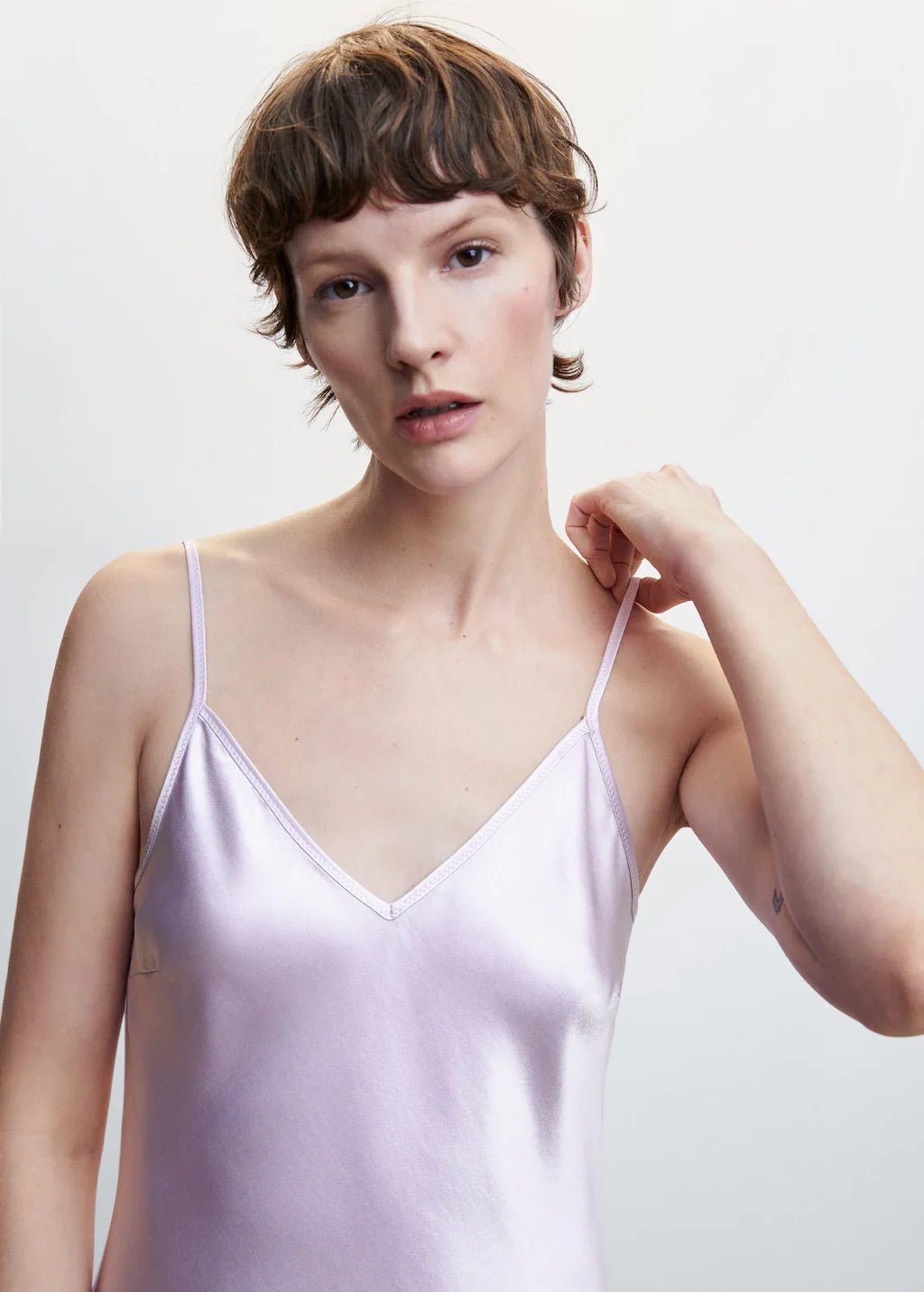 Satin camisole dress - Laurel Morgan