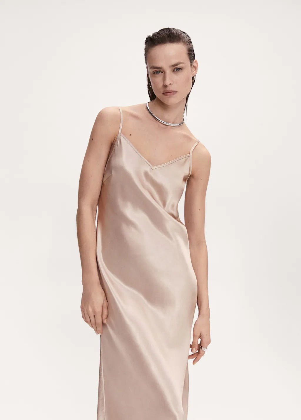 Satin camisole dress - Laurel Morgan