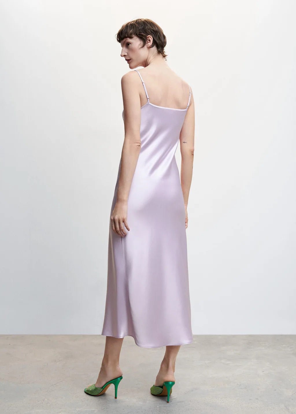 Satin camisole dress - Laurel Morgan