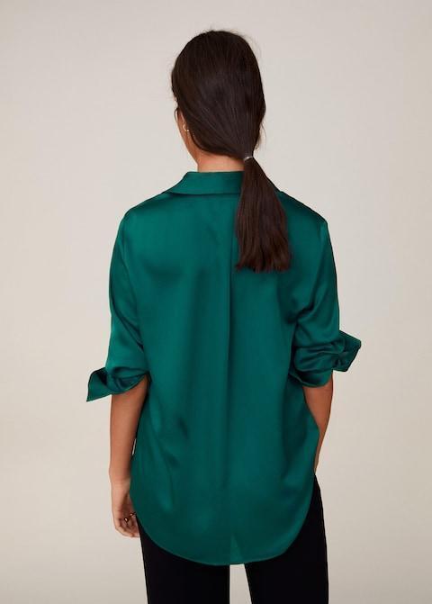 Satin shirt - Laurel Morgan