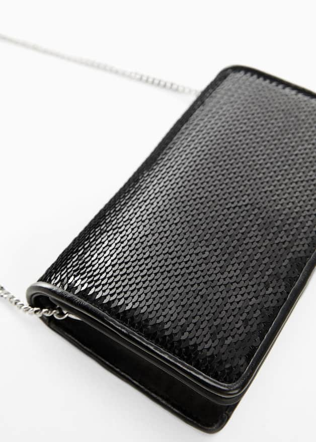 Sequined chain bag - Laurel Morgan