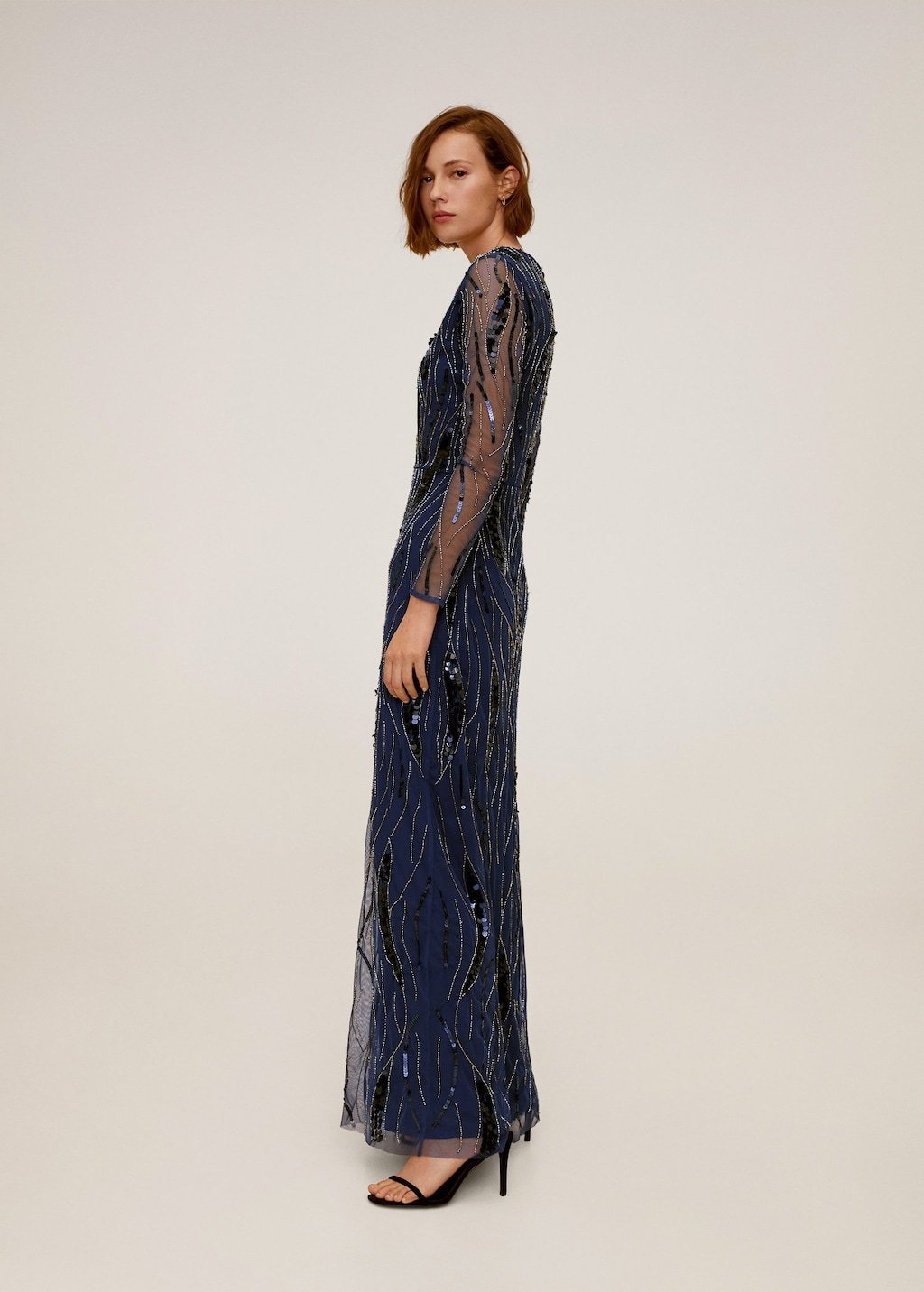 Sequined gown - Laurel Morgan