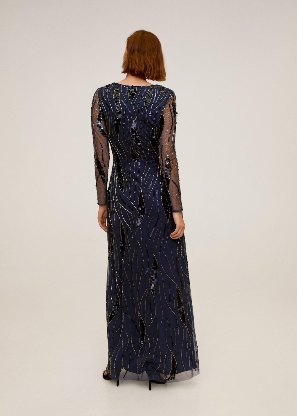 Sequined gown - Laurel Morgan