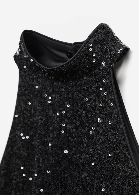 Sequined halter top - Laurel Morgan